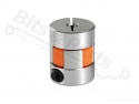Stappenmotorkoppeling semi-rigid 5x8mm